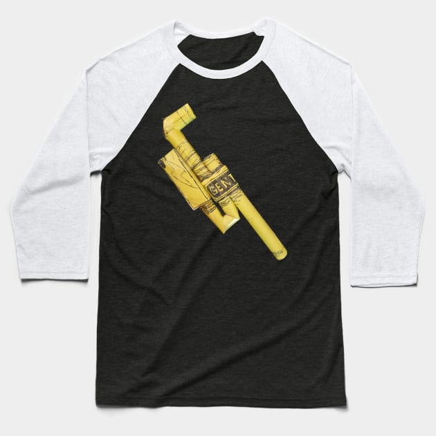 BATIM-DR GENT PIPE Baseball T-Shirt by House Of Henrys Art&Music